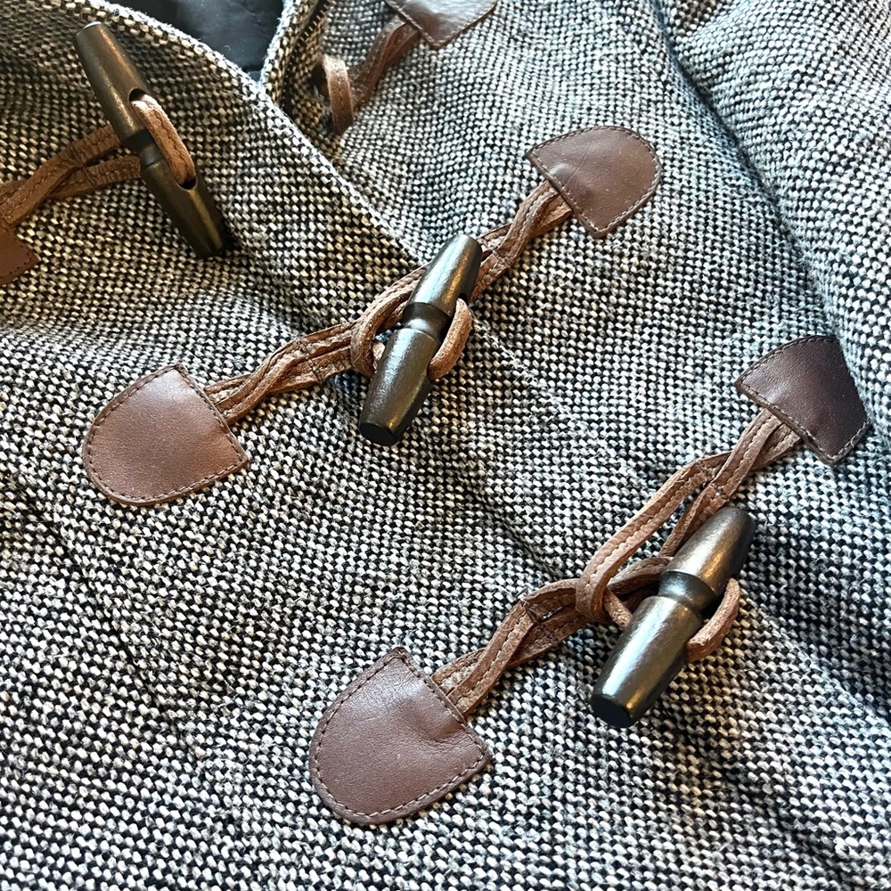 Roots Wool Blend Toggle Peacoat